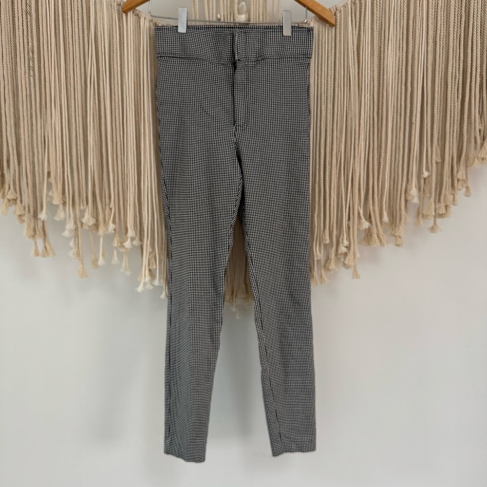 Zara xs Dress Pants w/Houndstooth pattern